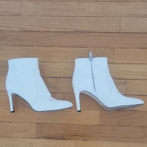 White Ankle Boots SAM EDELMAN